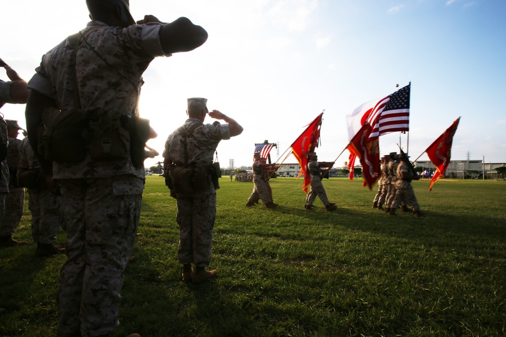 III MEF Change of Command Ceremony