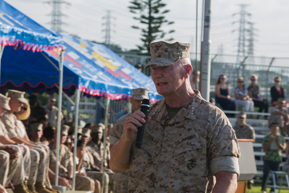 III MEF Change of Command Ceremony
