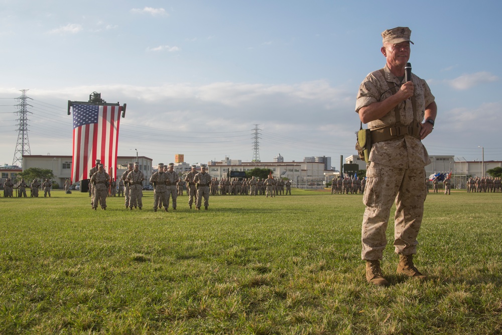III MEF Change of Command Ceremony