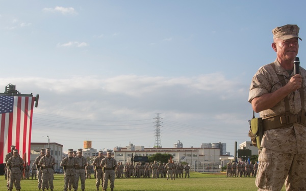 III MEF Change of Command Ceremony