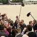 President Obama visits Selfridge