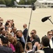 President Obama visits Selfridge