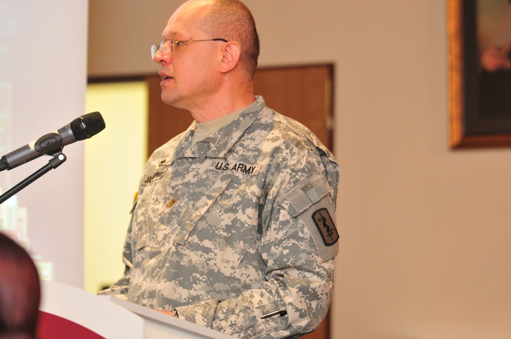 30th Medical Brigade hosts 9/11 memorial service