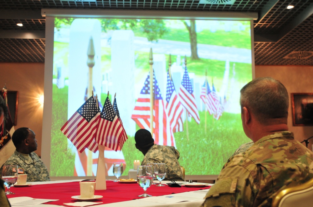 30th Medical Brigade hosts 9/11 memorial service