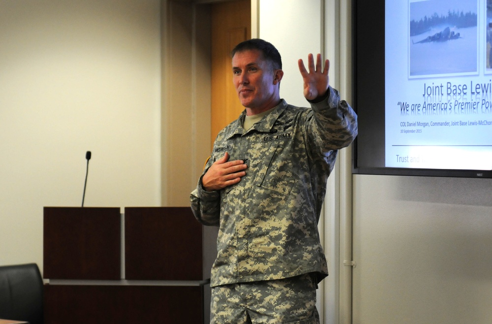 Defense Attachés Operations Orientation Program visit