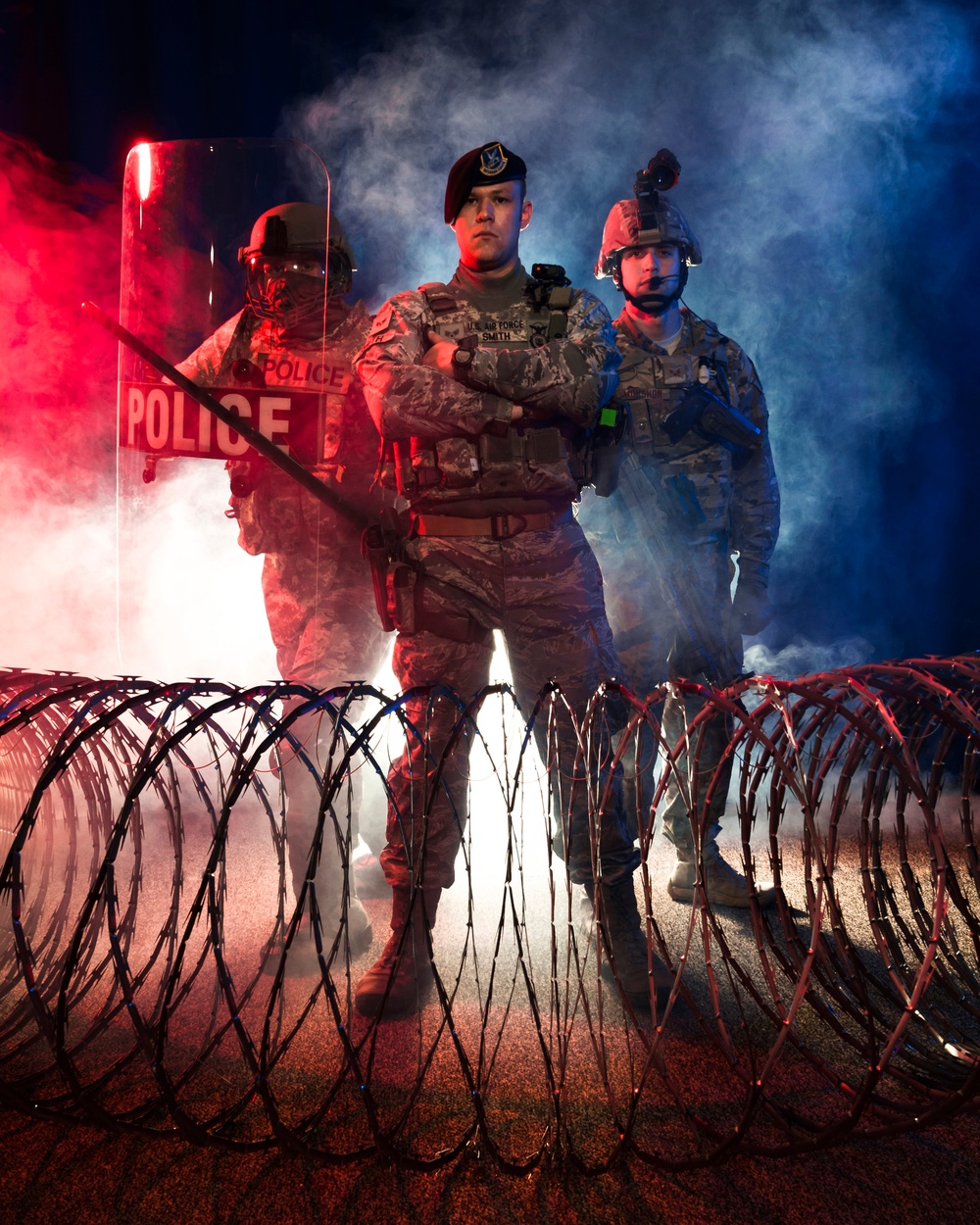 Security forces battlespaces