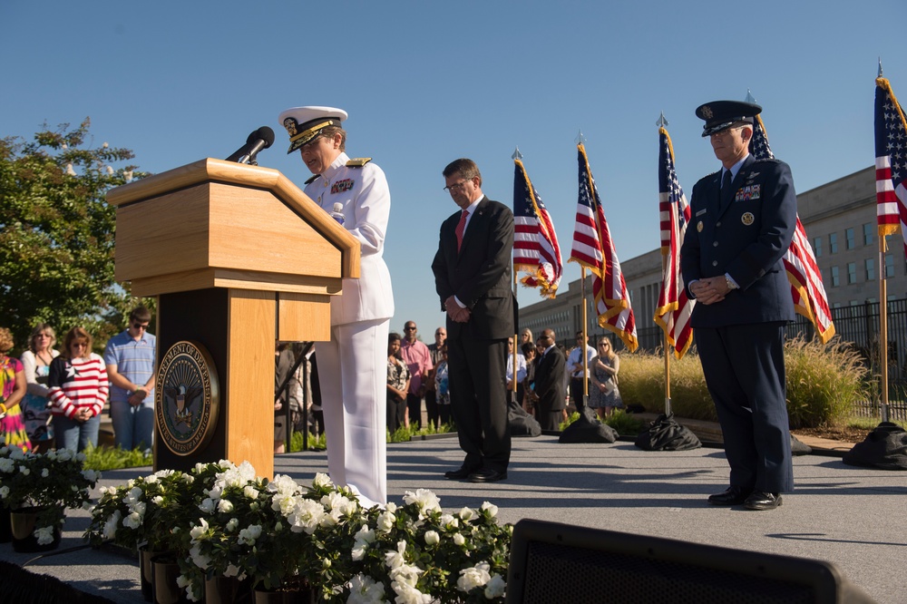 Pentagon 9/11 Remembrance Ceremony