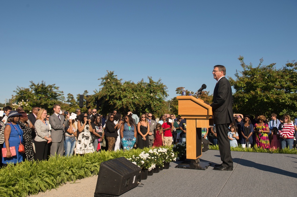 Pentagon 9/11 Remembrance Ceremony