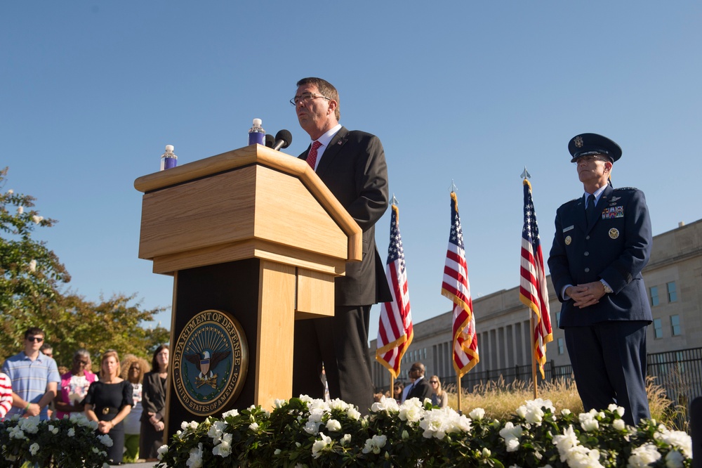 Pentagon 9/11 Remembrance Ceremony