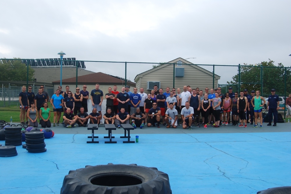 Work Out to Speak Out: Coast Guardsmen workout to raise suicide prevention awareness