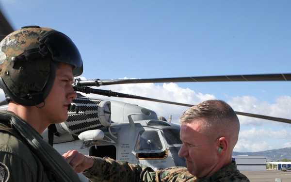 Brig. Gen. Smith visits Special Purpose Marine Air-Ground Task Force-Southern Command in Honduras