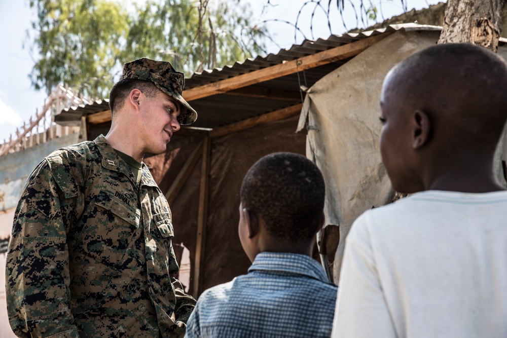 4th CAG Marines support Continuing Promise