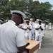 USS Abraham Lincoln 9/11 ceremony in Newport News, Va., with Newport News vice mayor