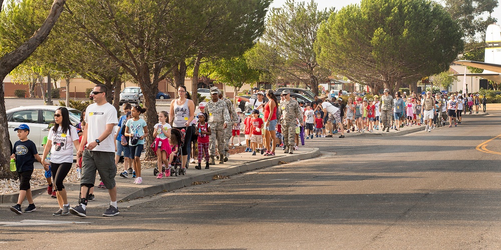 Travis students honor the fallen, Freedom Walk Sept. 11, 2015