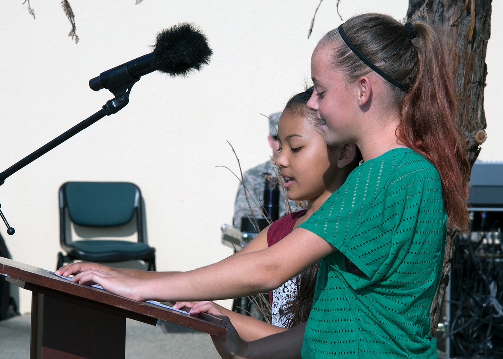 Travis students honor the fallen, Freedom Walk Sept. 11, 2015