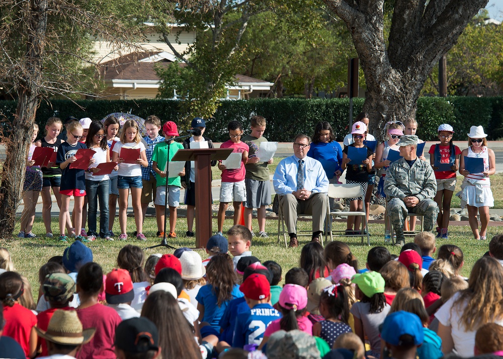 Travis students honor the fallen, Freedom Walk Sept. 11, 2015