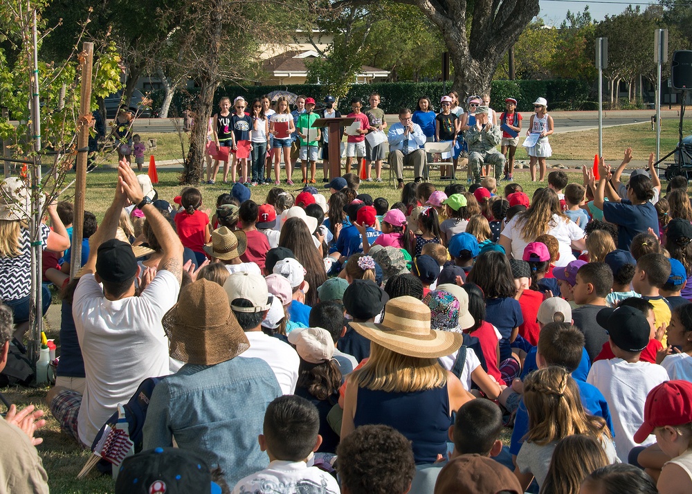Travis students honor the fallen, Freedom Walk Sept. 11, 2015