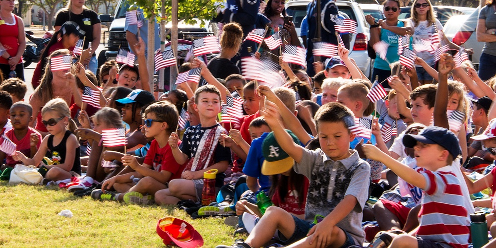Travis students honor the fallen, Freedom Walk Sept. 11, 2015