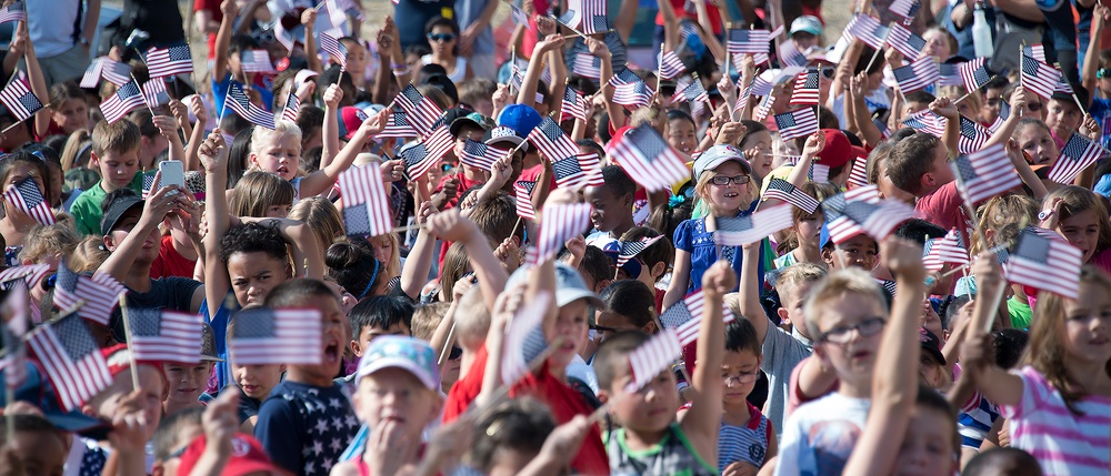 Travis students honor the fallen, Freedom Walk Sept. 11, 2015