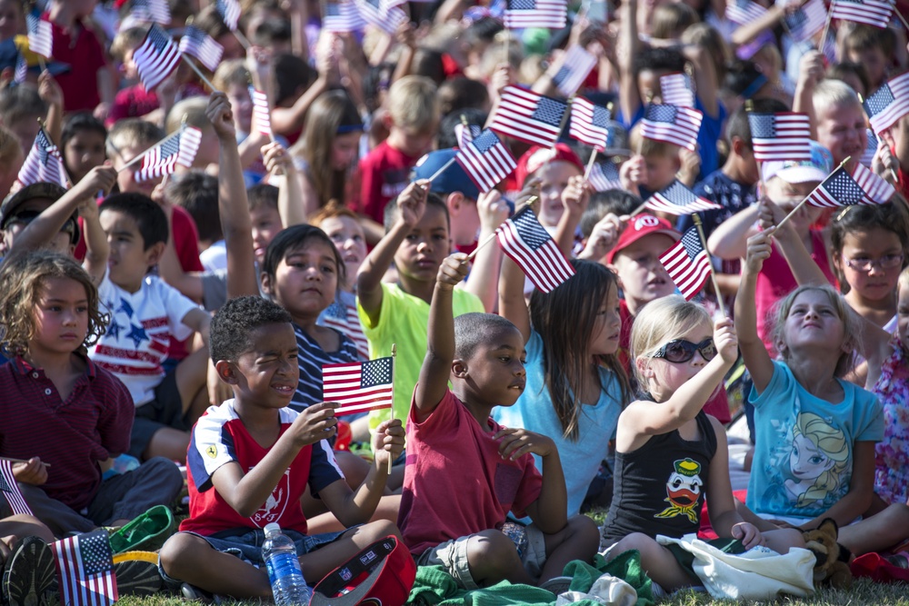 Travis students honor the fallen, Freedom Walk Sept. 11, 2015