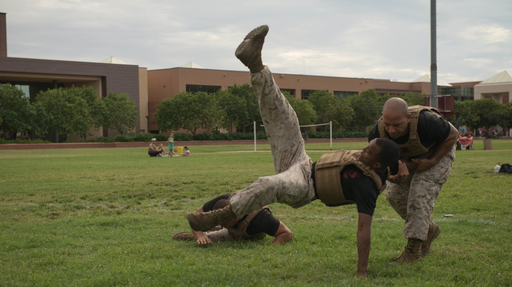 ASU's Day with Marines