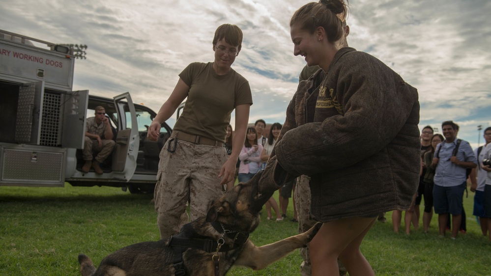 ASU's day with Marines