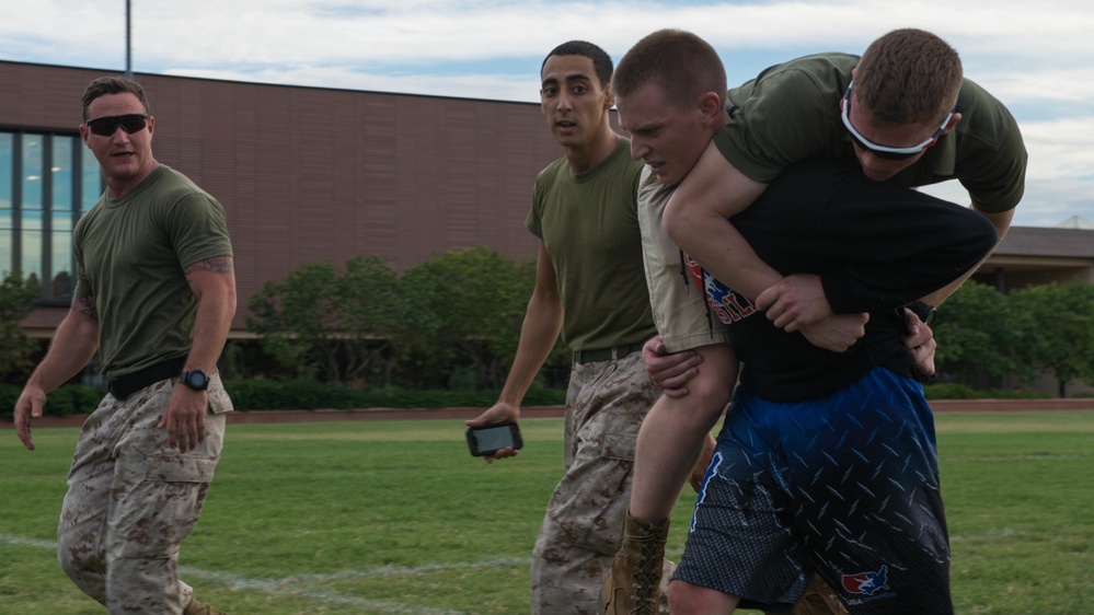 ASU's day with Marines