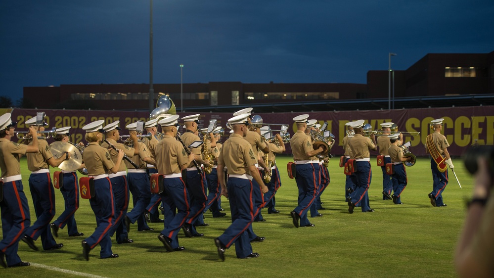 ASU's day with Marines