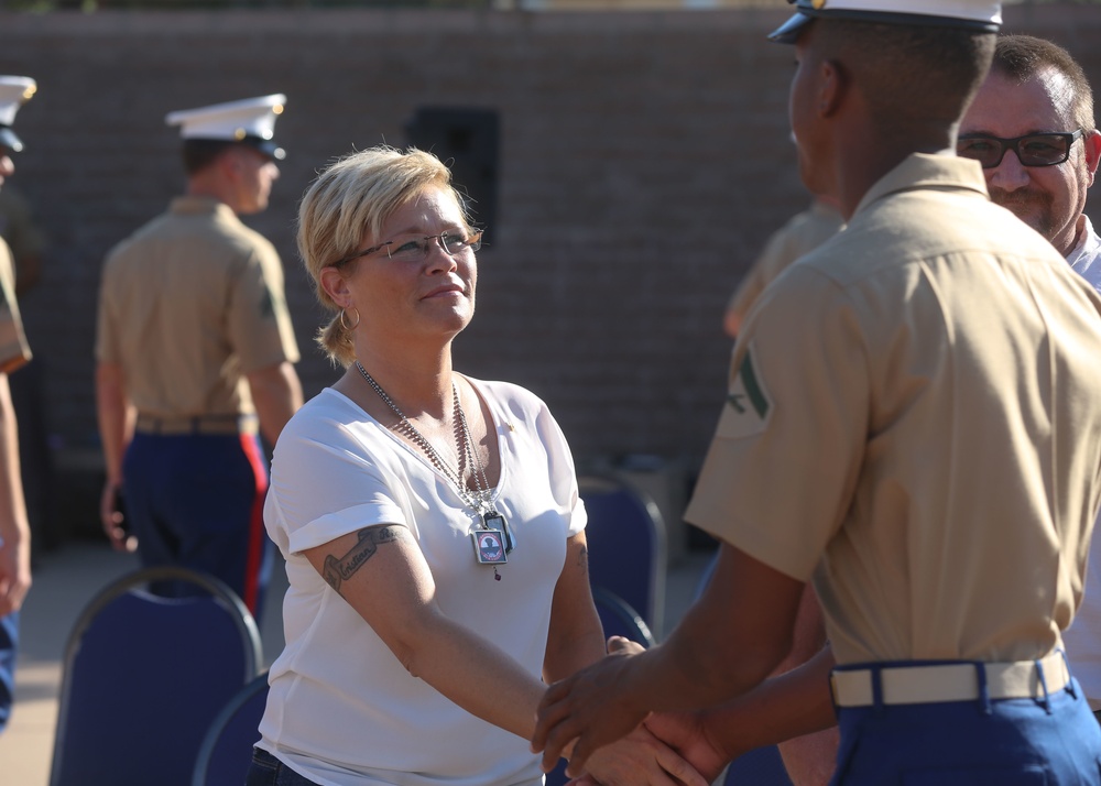 Marines conduct Wreath Laying for Fallen Phoenix Marine