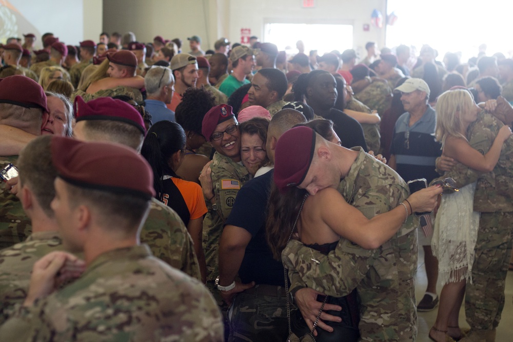 3rd BCT paratroopers redeploy from Operation Inherent Resolve