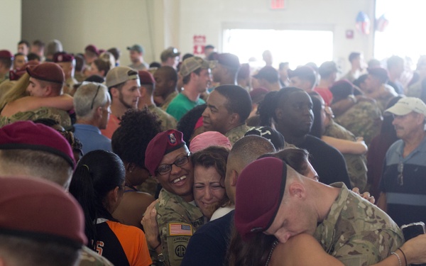3rd BCT paratroopers redeploy from Operation Inherent Resolve