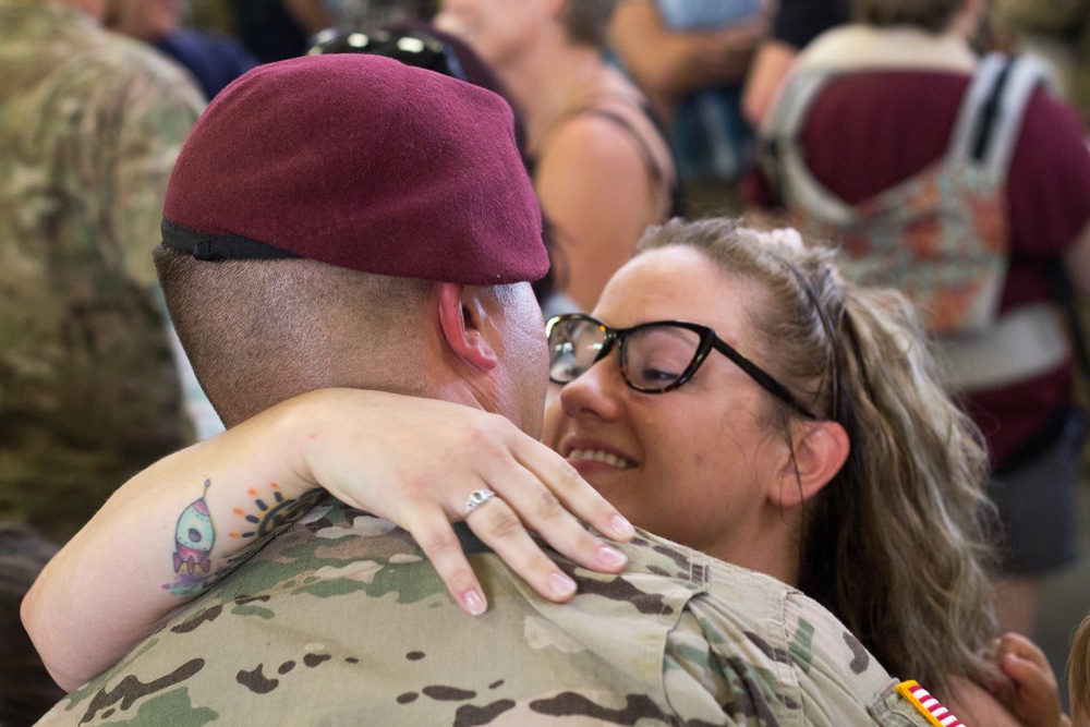 3rd BCT paratroopers redeploy from Operation Inherent Resolve
