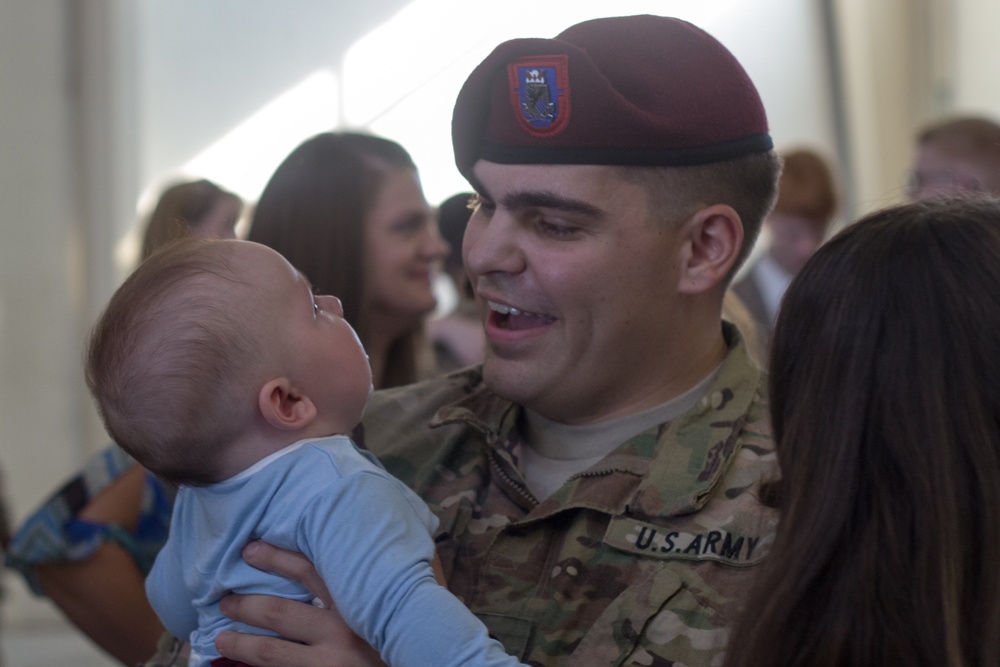 3rd BCT paratroopers redeploy from Operation Inherent Resolve