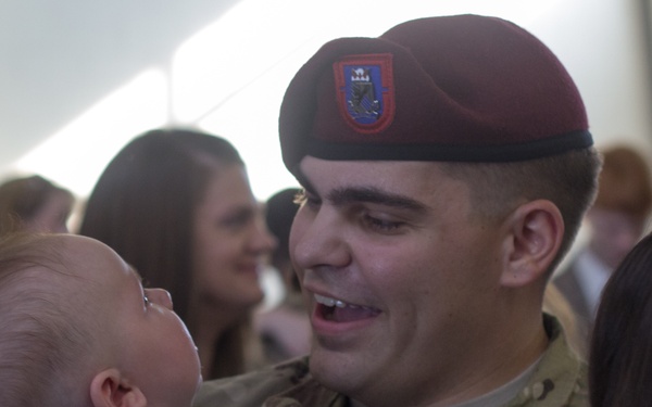 3rd BCT paratroopers redeploy from Operation Inherent Resolve