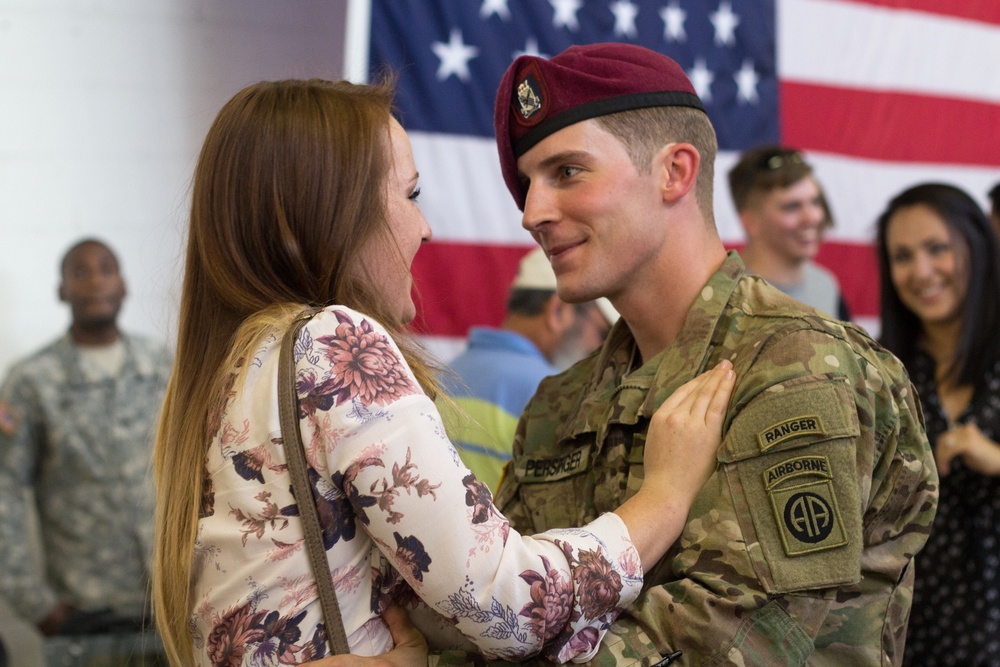 3rd BCT paratroopers redeploy from Operation Inherent Resolve