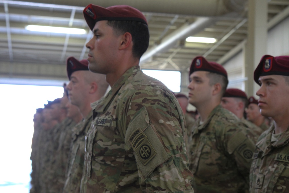 3rd BCT paratroopers redeploy from Operation Inherent Resolve