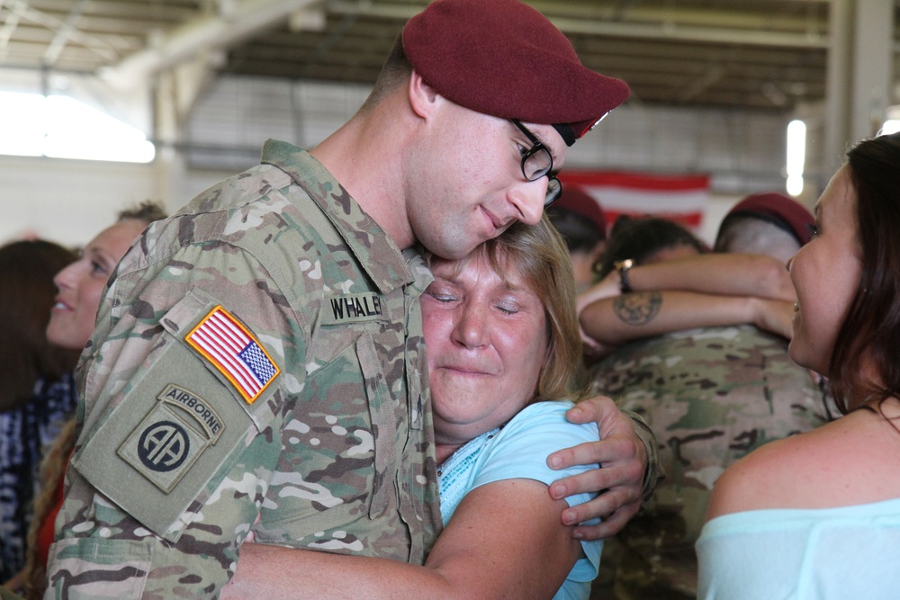 3rd BCT paratroopers redeploy from Operation Inherent Resolve
