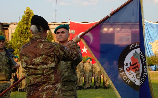 KFOR’s Joint Regional Detachment-South welcomes new commander in Prizren