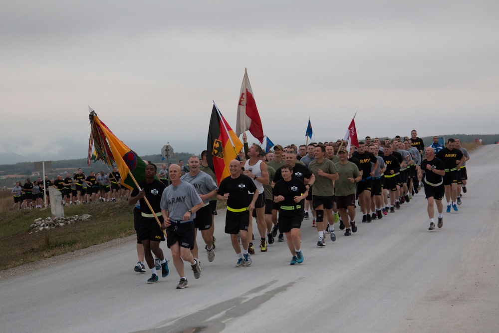 Multinational forces in Kosovo honor 9/11 anniversary