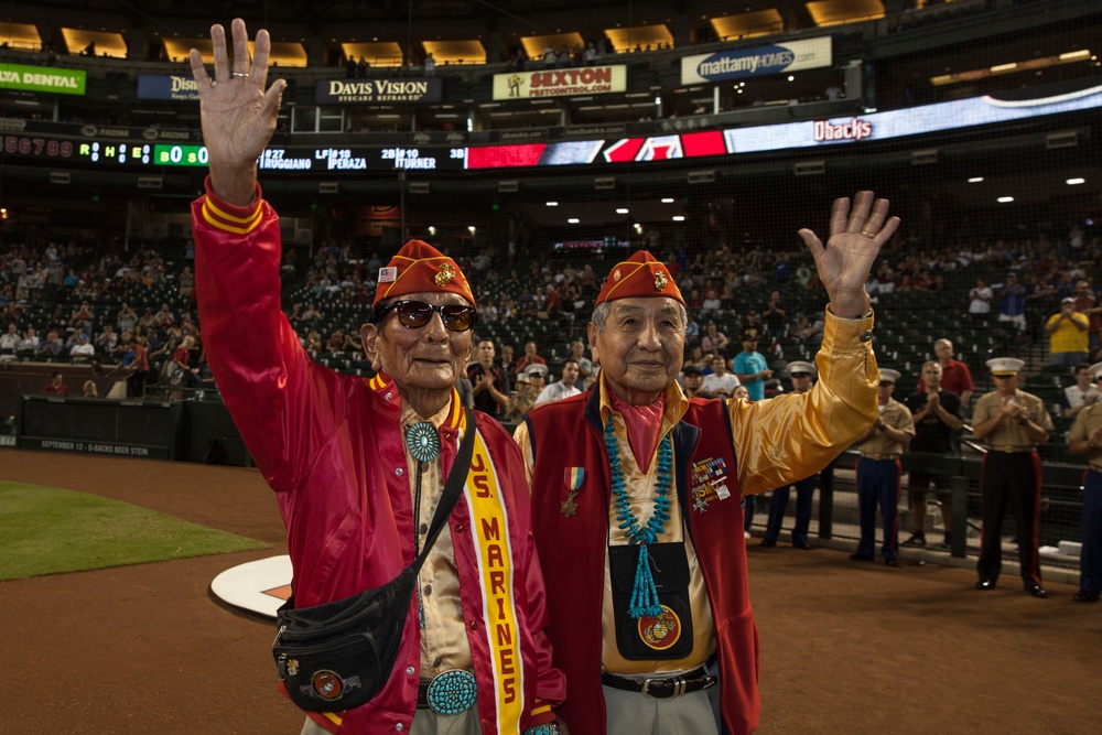 Marine Night at the Ball Park