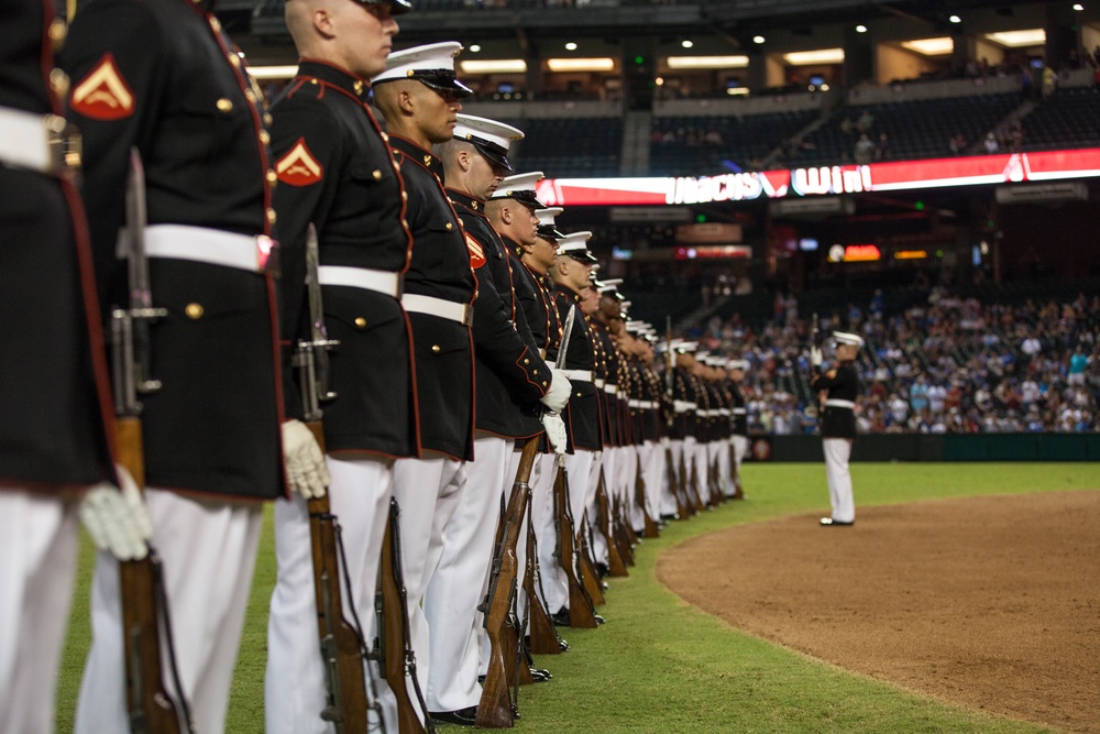 Marine Night at the Ball Park