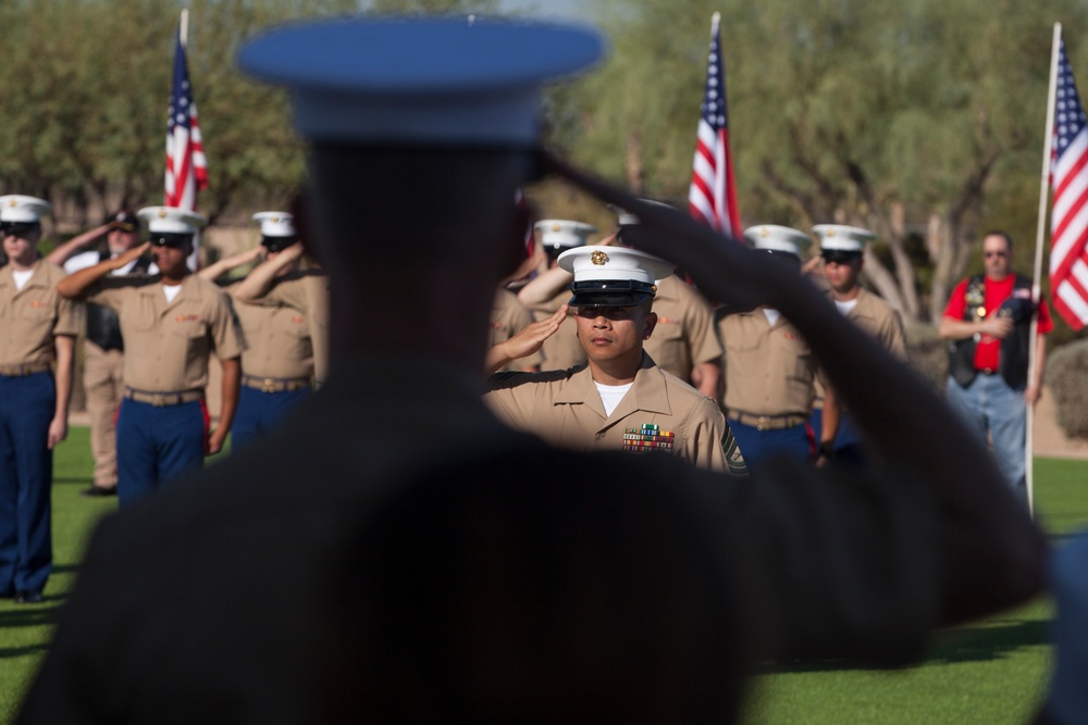 Marines Hold 9/11 Ceremony During Marine Week Phoenix