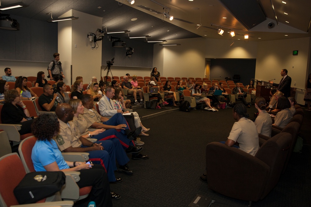 Marine Corps Recruiting Command Holds Womens Leadership Panel