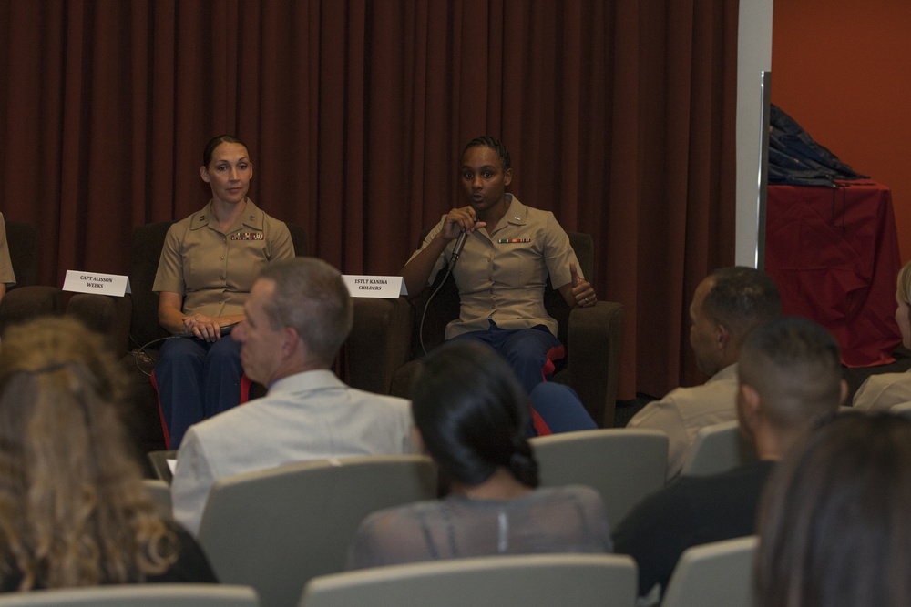 Marine Corps Recruiting Command Holds Womens Leadership Panel