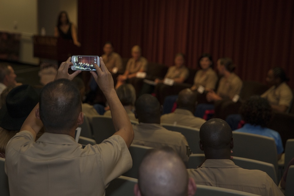 Marine Corps Recruiting Command Holds Womens Leadership Panel