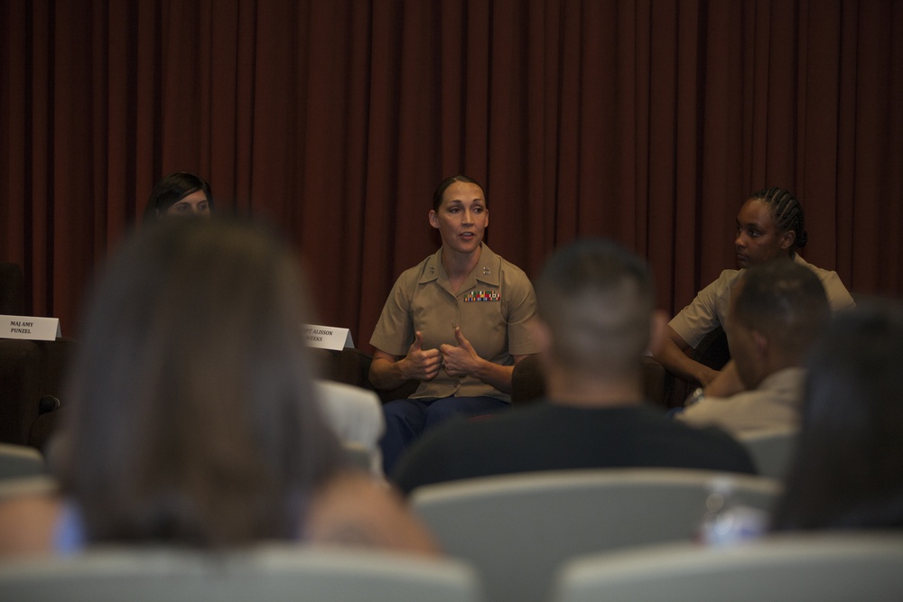 Marine Corps Recruiting Command Holds Womens Leadership Panel