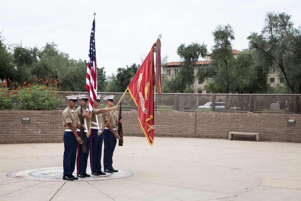Phoenix Mayor and Sergeat Major of Marine Corps lead wreath laying ceremony