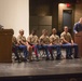 U.S. Marines visit Cactus High School Air Force JROTC Cadets during Marine Week Phoenix