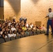 U.S. Marines visit Cactus High School Air Force JROTC Cadets during Marine Week Phoenix