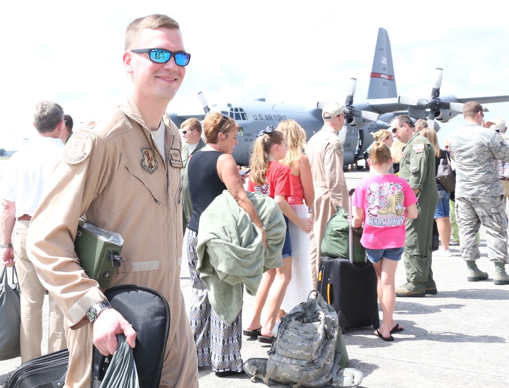 165th AW return from deployment